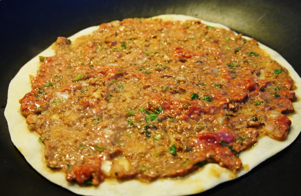 lahmacun tyrkisk pizza