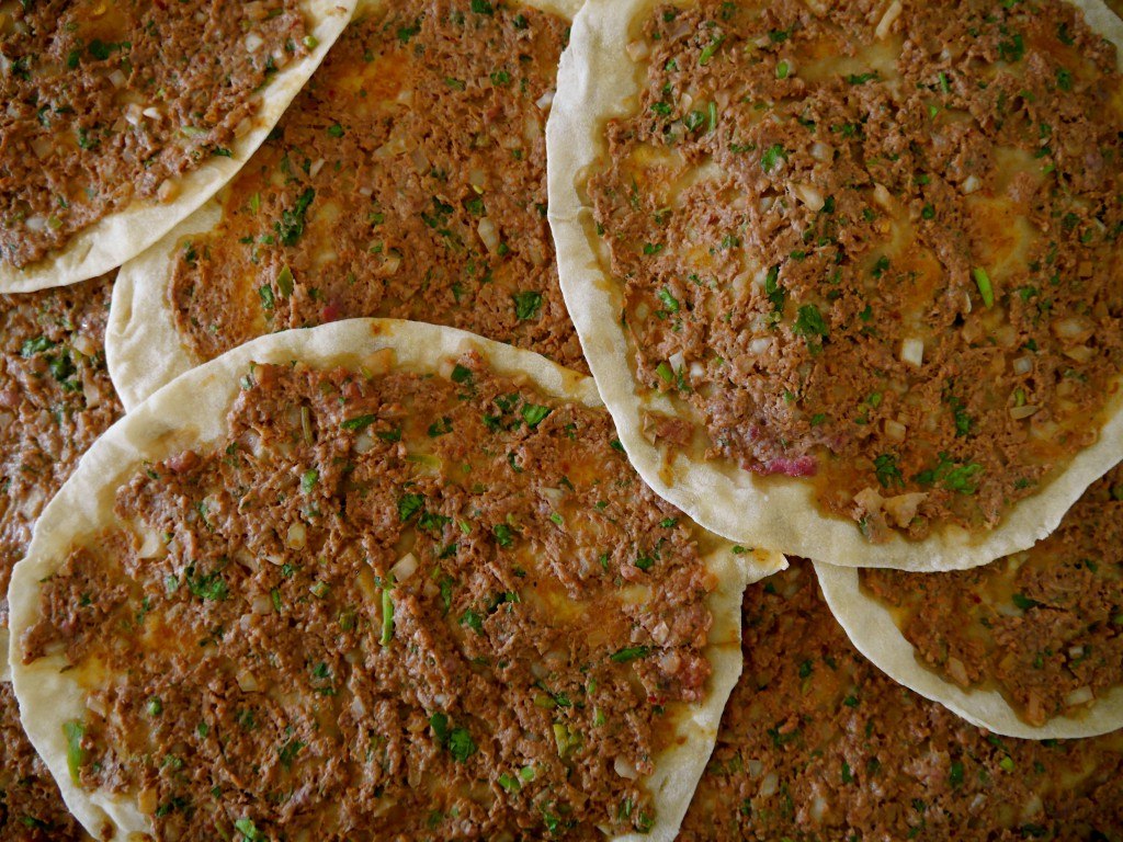lahmacun tyrkisk pizza